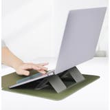 MacBookケース スタンド付き レザー調 | PlusNao | 詳細画像7 