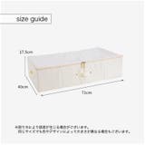 収納ボックス 収納ケース ダブルファスナー | PlusNao | 詳細画像13