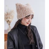 猫耳ファーニット/CAT EAR FUR KNIT | FADEN | 詳細画像2 