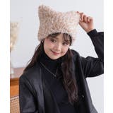 猫耳ファーニット/CAT EAR FUR KNIT | FADEN | 詳細画像1 