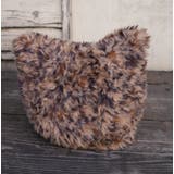 ブラウン | 猫耳ファーニット/CAT EAR FUR KNIT | FADEN