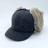 ブラック | WOOL LAKED EARCOVER | FADEN