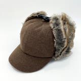 ブラウン | WOOL LAKED EARCOVER | FADEN