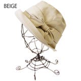 BEIGE(ベージュ) | コットンリボンクロッシェ 帽子 春夏 | FADEN