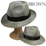 ボーダー編み中折れ ハット 天然草  春夏 紫外線対策 | FADEN | 詳細画像3 