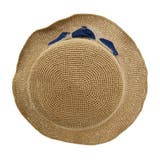 切りっぱなし リボンペーパー編み込みカンカン帽 | FADEN | 詳細画像4 