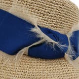 切りっぱなし リボンペーパー編み込みカンカン帽 | FADEN | 詳細画像6 