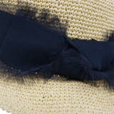 切りっぱなし リボンペーパー編み込みカンカン帽 | FADEN | 詳細画像7 