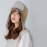 コーディロイ ミックスファー フライトキャップ | FADEN | 詳細画像10 