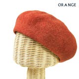 オレンジ | Natural color Beret | FADEN