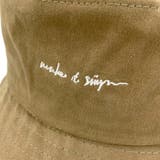 polcadot 刺繍ロゴコットンバケットハット | FADEN | 詳細画像2 