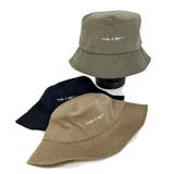 polcadot 刺繍ロゴコットンバケットハット | FADEN | 詳細画像8 