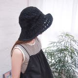 Forest Capelin / ボーダー編み キャペリン | FADEN | 詳細画像3 