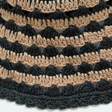 Forest Capelin / ボーダー編み キャペリン | FADEN | 詳細画像7 