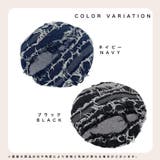 ダメージデニムベレー帽 | FADEN | 詳細画像2 