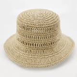 ナチュラル | WILLOW BUCKET/ペーパーレース編みバケットハット | FADEN