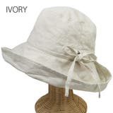 IVORY(アイボリー) | リネンウォッシャブルハット エッジアップハット 帽子 | FADEN