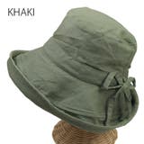 KHAKI(カーキ) | リネンウォッシャブルハット エッジアップハット 帽子 | FADEN