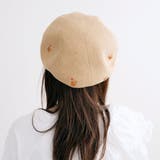 ねこ刺繍ベレー帽子 | FADEN | 詳細画像13