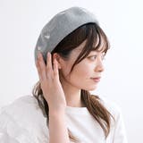 ねこ刺繍ベレー帽子 | FADEN | 詳細画像15