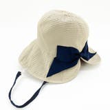 グレイッシュベージュ | ポケッタブル 細グログランリボンスリットハット | FADEN