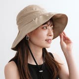 【かぶれる日傘】ギャザーハット(ストラップ付き) | FADEN | 詳細画像3 