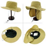 【かぶれる日傘】ナイロン シェード付きサファリハット | FADEN | 詳細画像9 