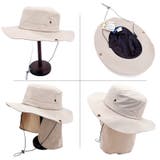 【かぶれる日傘】ナイロン シェード付きサファリハット | FADEN | 詳細画像6 