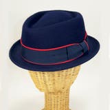 [polcadot]２Cベルト ポークパイ中折れハット | FADEN | 詳細画像1 