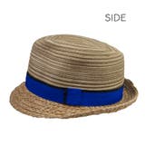 polcadot ペーパー×ラフィア ブレード中折ハット | FADEN | 詳細画像3 