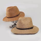 polcadot レザーベルトラフィアブレード中折ハット | FADEN | 詳細画像4 