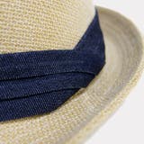 [Ruben]デニム ベルトヘンプ中折ハット | FADEN | 詳細画像2 