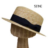 [Ruben]STRAW BOATER HAT | FADEN | 詳細画像3 