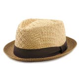 キャメル | 幾何学ペーパーD中折れハット | FADEN