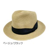 ベージュ/ブラック | PAPER BLADE HAT/細あみペーパー ブレード中折れ | FADEN