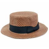 ブラウン | MIX PAPER BOATER HAT／ミックスペーパーカンカン帽 ハット | FADEN