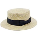 ベージュ | MIX PAPER BOATER HAT／ミックスペーパーカンカン帽 ハット | FADEN