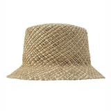 キャメル | MIX BUCKET HAT/天然草 バケットハット | FADEN