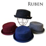 Rubenパッチワーク ポークパイ ハット | FADEN | 詳細画像1 