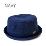 ネイビー | Rubenパッチワーク ポークパイ ハット | FADEN