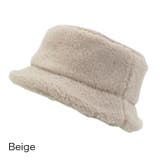 ベージュ | BORE HAT/ボア ファーハット | FADEN