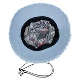 DENIM FRINGE HAT/デニムフリンジ バケットハット | FADEN | 詳細画像7 