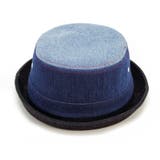 Ruben DENIM MIX PORKPIE HAT | FADEN | 詳細画像3