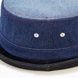 Ruben DENIM MIX PORKPIE HAT | FADEN | 詳細画像6