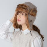 MIX FUR FLIGHT CAP/ミックスファー フライトキャップ | FADEN | 詳細画像3 