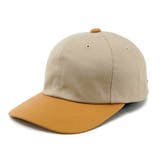 ベージュ | 【Ruben】2TONE COTTON CAP/２トーン コットン キャップ | FADEN