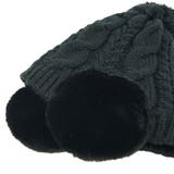 EAR COVER BONBON WATCH /耳ファーポンポンワッチニット帽 | FADEN | 詳細画像5 