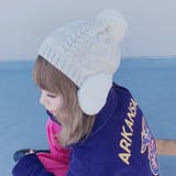 EAR COVER BONBON WATCH /耳ファーポンポンワッチニット帽 | FADEN | 詳細画像9 