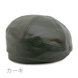 カーキ | Ruben ECO LEATHER BERET／エコレザーベレー | FADEN