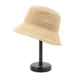 ベージュ | Ruben SHEER PAPER HAT/シアーブレード ペーパーハット | FADEN